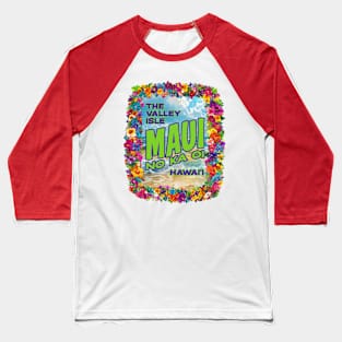 Maui, Hawaii Baseball T-Shirt